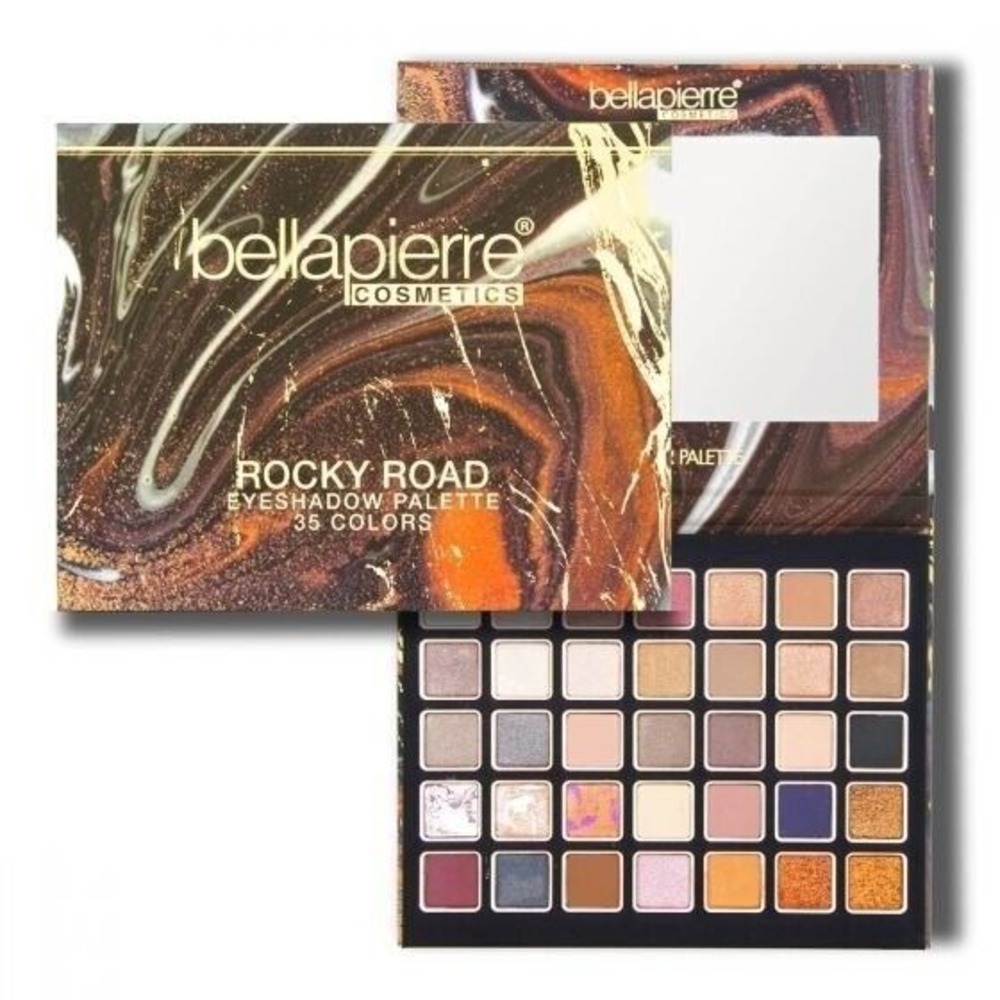 BELLAPIERRE COSMETICS ROCKY‎ ROAD Eyeshadow Palette 35 COLORS 1.34 OZ Brand New - Picture 10 of 12